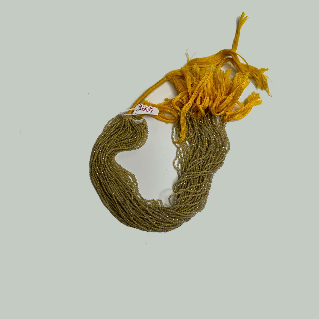 Faceted Natural Gemstone String 2.5mm