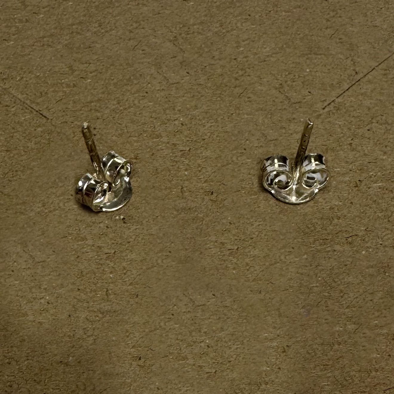 Silver Earrings with Gemstone 06